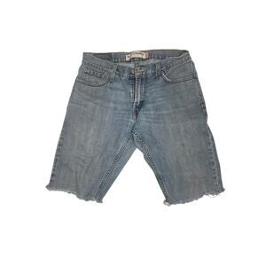 Levi’s 514 Cutoff Denim Shorts – Men’s Size 30 – Washed Blue Fade